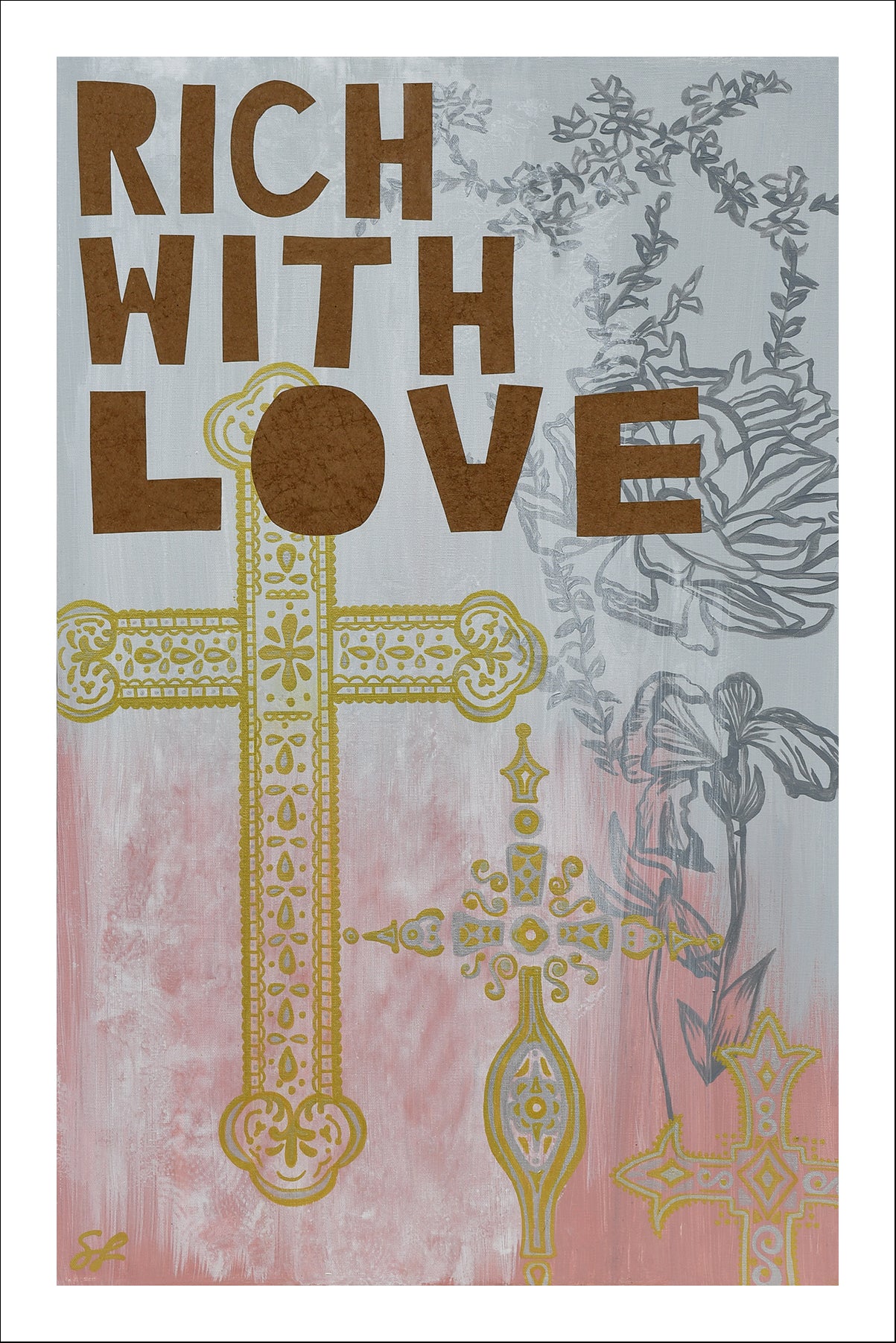 His Love Print