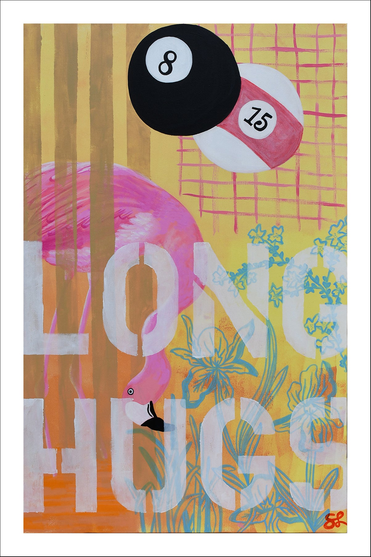 Long Hugs Print