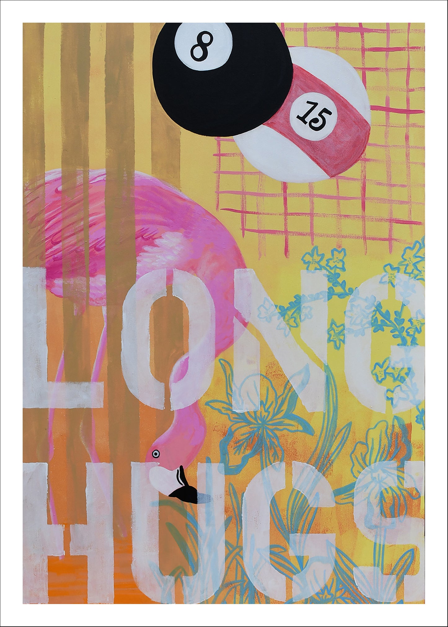 Long Hugs Print