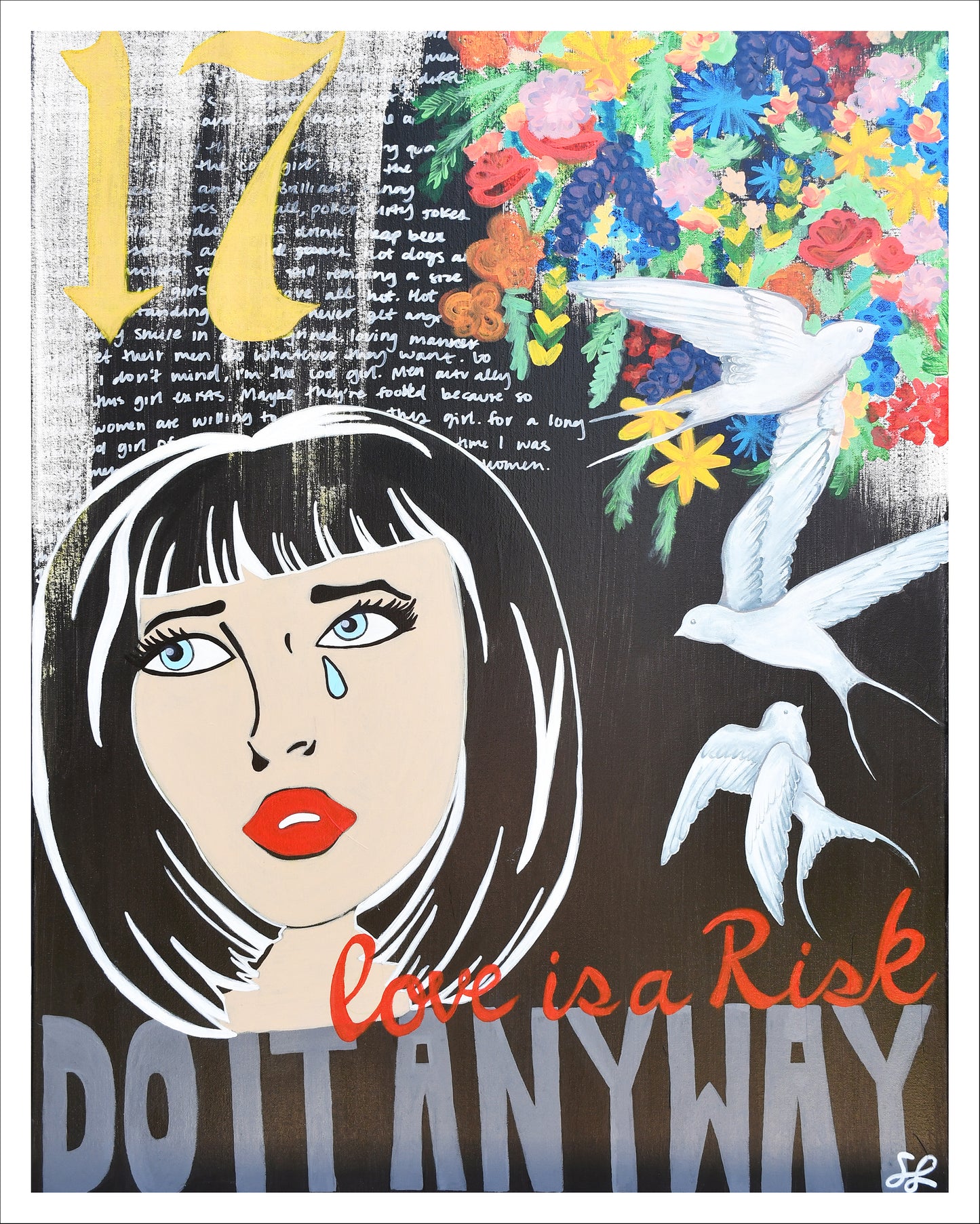 Teenage Heartbreak Print