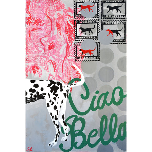 Puppy Dog Postage Print